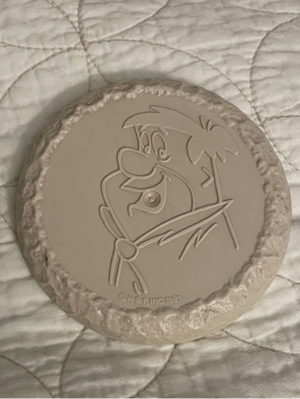 Fred Flintstone Vintage Mini Frisbee